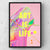 Art is life 〰️  Abstract print